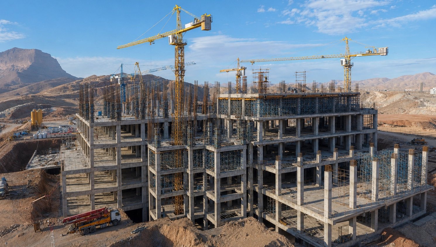 Social Insurance Hospital – Construction of Structure of 320-bed Social Insurance Hospital