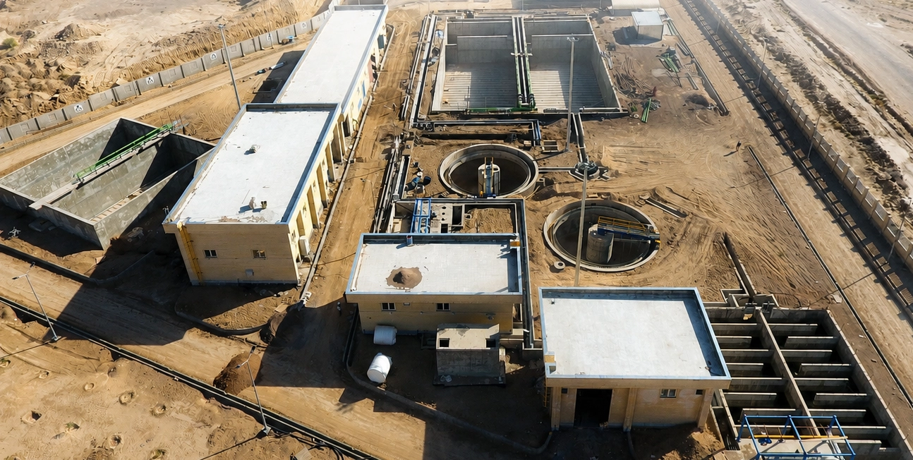 Khaf WWTP (EPC) – Dam Completion & Hydro-Mechanical & Electrical Works